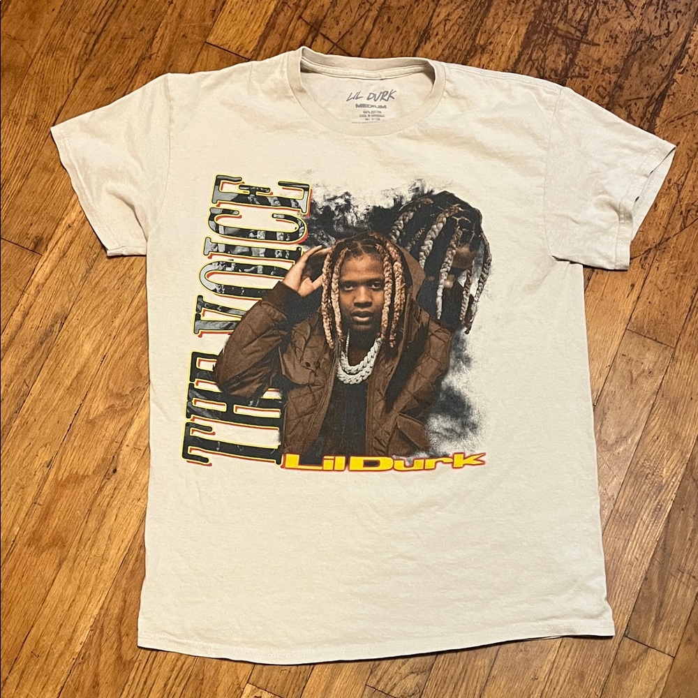 Lil Durk Graphic Cream T-Shirt